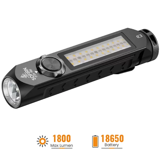 SOFIRN IF24 PRO Flashlight 1800 Lumens SFT40 Buck Driver RGB Light