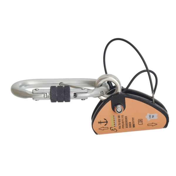 KRATOS FA7003200 Rope or wire rope clamp for rescue